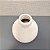 VASO II OFF WHITE BOJUDO COM TEXTURA PINTINHAS PRETAS 15CM - Imagem 5