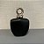 POTICHE SAND PRETO COM TAMPA PRATA M 18x15cm - Imagem 2