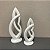 ESCULTURA KISS BRANCO P - Imagem 2