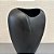 Vaso Lumina em Ceramica Preto Fosco G 42x22cm e M 34x18cm - Imagem 4