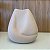 Vaso Dueto Lunar I Off White em Ceramica 27x25cm - Imagem 1