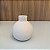 Vaso II Bojudo em Ceramica Off white 16x15cm - Imagem 1