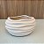 Cachepot Zen III em Ceramica Off White 13x14cm - Imagem 2
