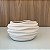 Cachepot Zen III em Ceramica Off White 13x14cm - Imagem 1