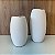 Vaso Elegante Liso II Branco em Ceramica 35X23cm - Imagem 4