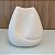 Vaso Dueto Lunar Branco I em Ceramica 28x17cm - Imagem 1