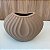 Vaso Harmonia Marrom III em Ceramica 19x17cm - Imagem 2