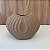 Vaso Harmonia Marrom III em Ceramica 19x17cm - Imagem 1