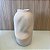 Vaso Voluta II em Ceramica Bege 33x18cm - Imagem 1
