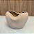 VASO ATOMO EM CERAMICA BEGE G 25cm M 18,5cm - Imagem 6