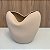 Vaso Atomo III em Ceramica Bege - Imagem 1