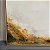Quadro Abstrato Ocre e Verde com Folha de Ouro 1,47x93 cm - Imagem 3
