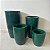 Vaso Coluna Redondo Polido Marmorizado 67cm, 54cm, 40cm, 29cm - Imagem 2