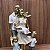 ESCULTURA CASAL COM 3 FILHOS 12,5X7,5X25CM - Imagem 3