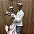 ESCULTURA CASAL 12X7X25CM - Imagem 3