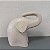 ESCULTURA ELEFANTE EM POLIRRESINA - Imagem 1
