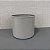 CACHEPOT EM METAL BEGE E VERDE G 20X18CM E P 17X14CM - Imagem 3