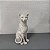 ESCULTURA LEOPARDO EM POLIRESINA BEGE G 34CM P 26CM - Imagem 5