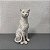 ESCULTURA LEOPARDO EM POLIRESINA BEGE G 34CM P 26CM - Imagem 4