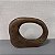 ESCULTURA ARCO EM MADEIRA G 33X27CM M 22X27CM - Imagem 3