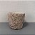 CACHEPOT EM CIMENTO BEGE G 17X22CM M 15X17CM - Imagem 3