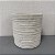 CACHEPOT DE CIMENTO BEGE G 18X18CM M 14X14CM - Imagem 2