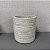 CACHEPOT DE CIMENTO BEGE G 18X18CM M 14X14CM - Imagem 4