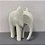 ESCULTURA ELEFANTE EM POLIRESINA G , M - Imagem 2