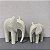 ESCULTURA ELEFANTE EM POLIRESINA G , M - Imagem 1