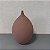 VASO EM CERAMICA MARROM G 42X18CM M 34X24CM - Imagem 5