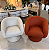 POLTRONA ASPEN TCS GOLD OFF WHITE OU TERRACOTA 83X80CM - Imagem 1