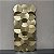 ADORNO DE PAREDE EM METAL DOURADO 101X46X2CM - Imagem 1