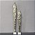 ESCULTURA EM MARMORE E METAL DOURADO G 136X14M E M 107X14CM - Imagem 1