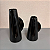 GARRAFA BERLIM PRETO G 31cm M 24cm - Imagem 1