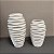 VASO ZEN BRANCO EM CERAMICA G40cm M30cm - Imagem 1