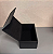 CAIXA MDF COM REVESTIMENTO EM PU PRETO G 24x12cm M 18x9cm - Imagem 6