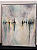 QUADRO ABSTRATO CINZA, AZUL E OCRE PINTURA DE ALMIR CANVAS 123x103cm - Imagem 2
