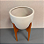 CACHEPO COM SUPORTE ALTO 50x29cm - Imagem 1