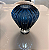 VASO DECORATIVO VIDRO AZUL P 20x17cm M 27x24cm G 35x31cm - Imagem 2