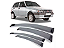 Calha de Chuva  Automotiva FIAT Uno 4 Portas Fire - Imagem 1