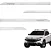 Friso Lateral para Fiat Toro Branco Polar - Imagem 1