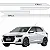 Friso Lateral Chevrolet Onix 2020/2025 Branco Summit - Imagem 1