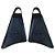 Pé de pato NEW Classic Fins assimétrico preto - Imagem 1