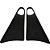 Pé de pato Classic Fins assimétrico preto - Imagem 1