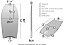 Prancha de Bodyboard B2BR Classic LTD preta - Imagem 3
