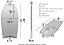Prancha de Bodyboard B2BR Classic LTD cinza - Imagem 5