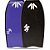 Prancha de Bodyboard Found Mitch Rawlins Series PP Contour preta - Imagem 1