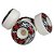 Rodas de skate Next 53mm vermelha - Imagem 3
