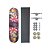 Skate de marfim juvenil completo PRODIGY SKATEBOARDS Flowers - Imagem 1