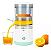 ESPREMEDOR DE FRUTAS PORTÁTIL USB 2.0 KNUP KP-UD110 - Imagem 1